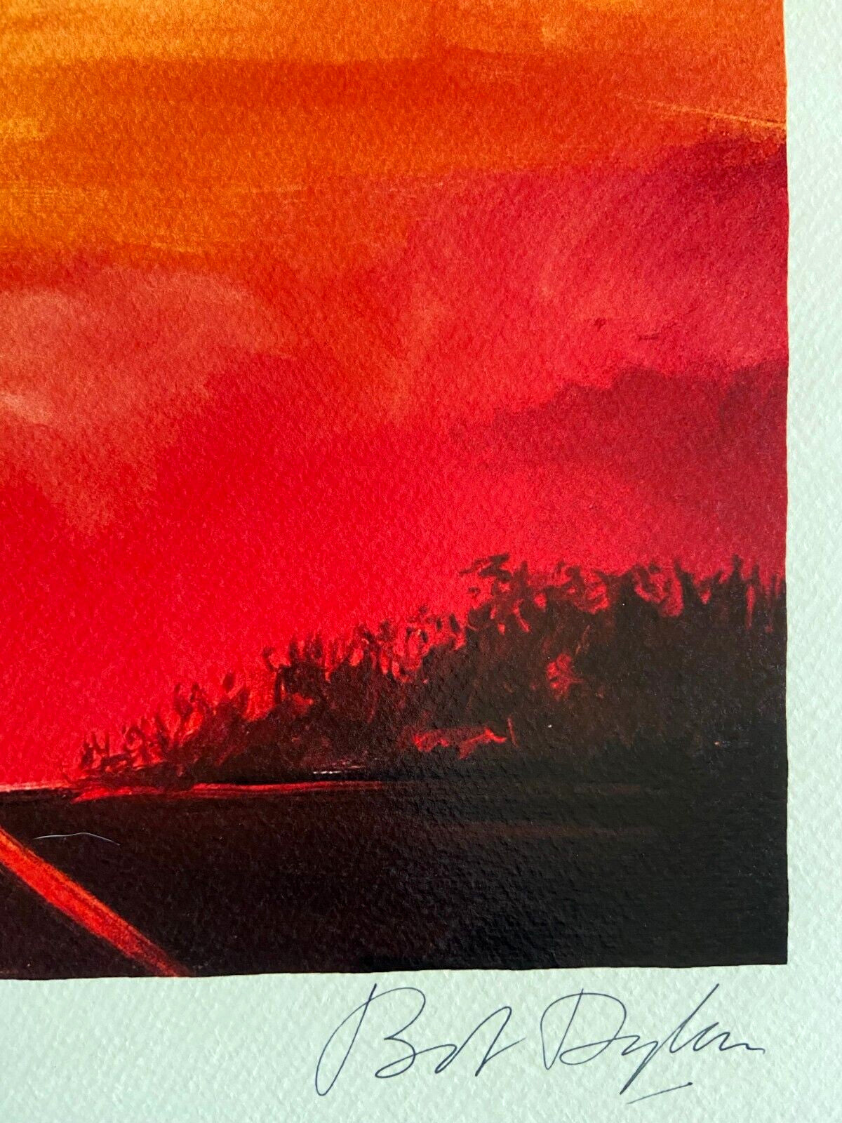 Bob Dylan Lithograph Coa Signed Op Limited Edition 250 Art Museum