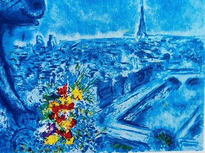 Marc Chagall Lithograph Coa Numbered Published - Sorlier