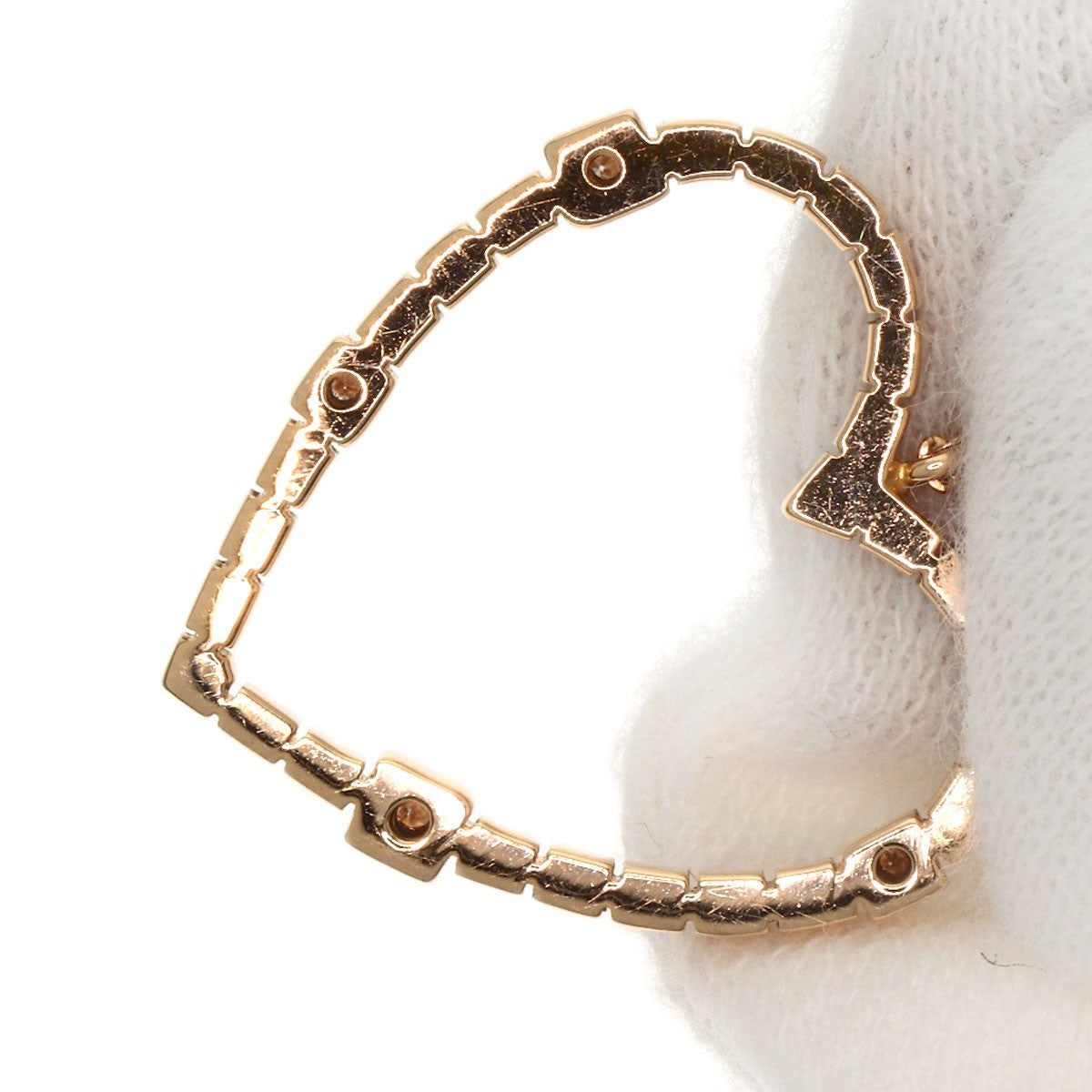 Gold Damiani San Lorezo Pink Sapphire Diamond Necklace K18 Pink