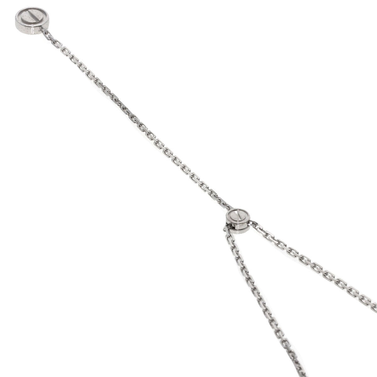 CARTIER   Necklace Love pastille K18 White Gold
