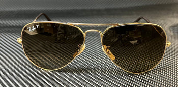 Ray Ban Rb3025 001 M2 Gold Aviator 58 Mm Unisex