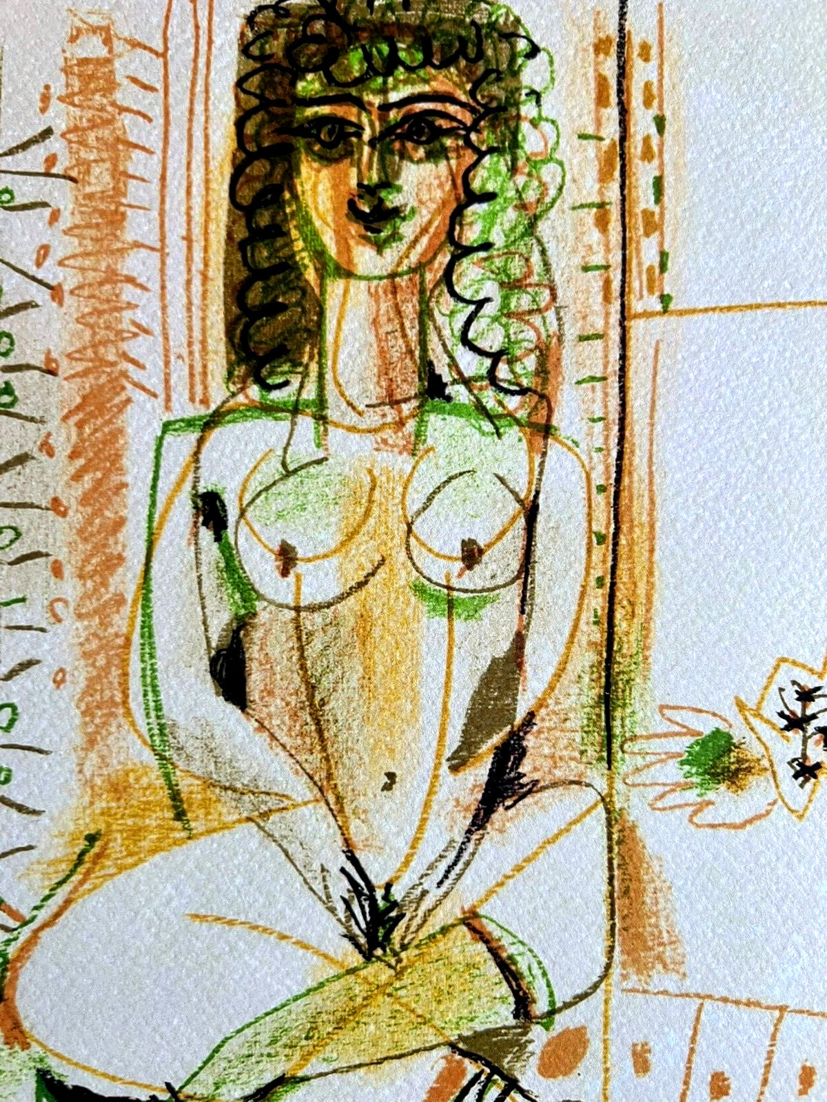 Pablo Picasso Lithograph Coa Signed Numbered By Hand Certified 180 Copies #