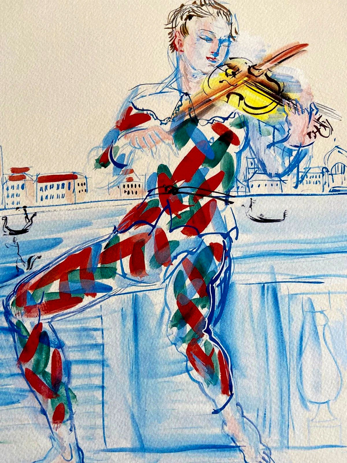 Raoul Dufy Lithograph 1983 Coa Museum Numbered