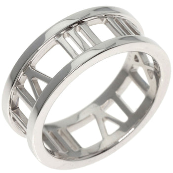 TIFFANY&Co.   Ring Atlas open K18 White Gold