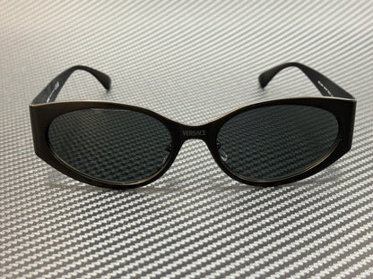 VERSACE VE2263 126187 Matte Black Grey Women's 56