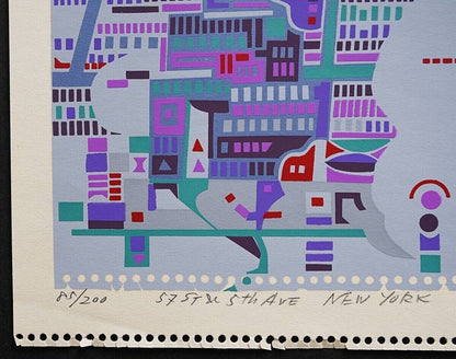 Risaburo Kimura Signed Original Serigraph
