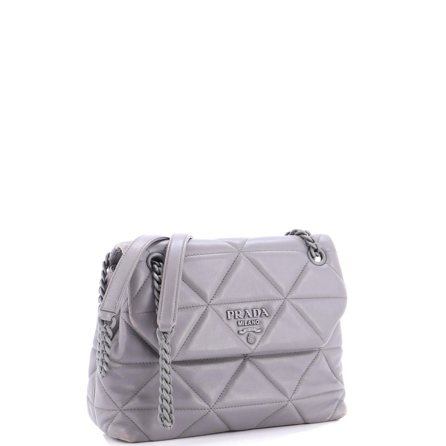 Prada Spectrum Flap Bag Quilted Nappa Leather Large