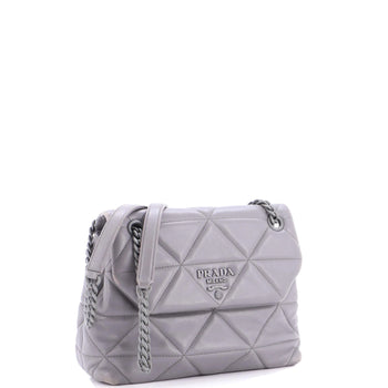 Prada Spectrum Flap Bag Quilted Nappa Leather Large