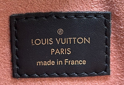 Louis Vuitton Tuileries Handbag Monogram Canvas With Leather