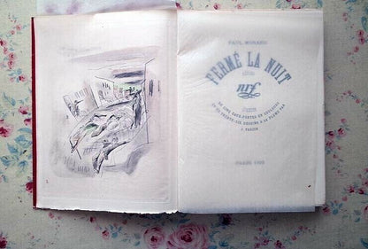 Paul Morand - Ferm La Nuit 1925 Illustrated By
