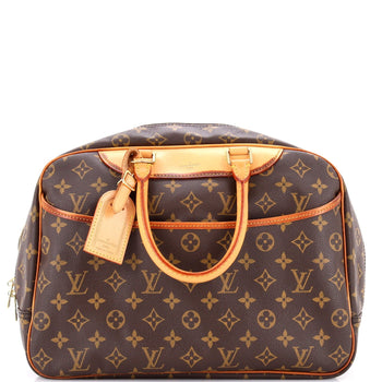 Louis Vuitton Deauville Handbag Monogram Canvas