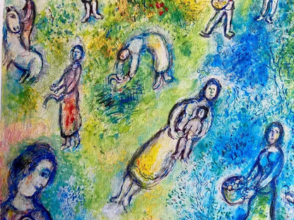 Marc Chagall Lithograph Coa Original Numbered