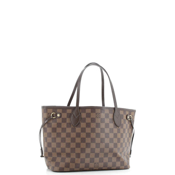 Louis Vuitton Neverfull Nm Tote Damier Pm