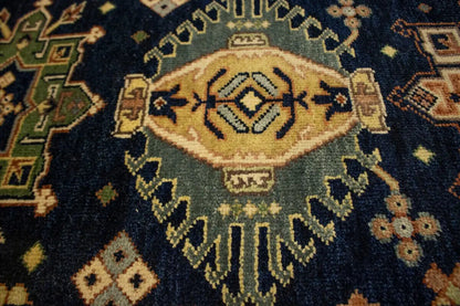 8X10 ft Handmade Indo Karajeh Oriental Rug