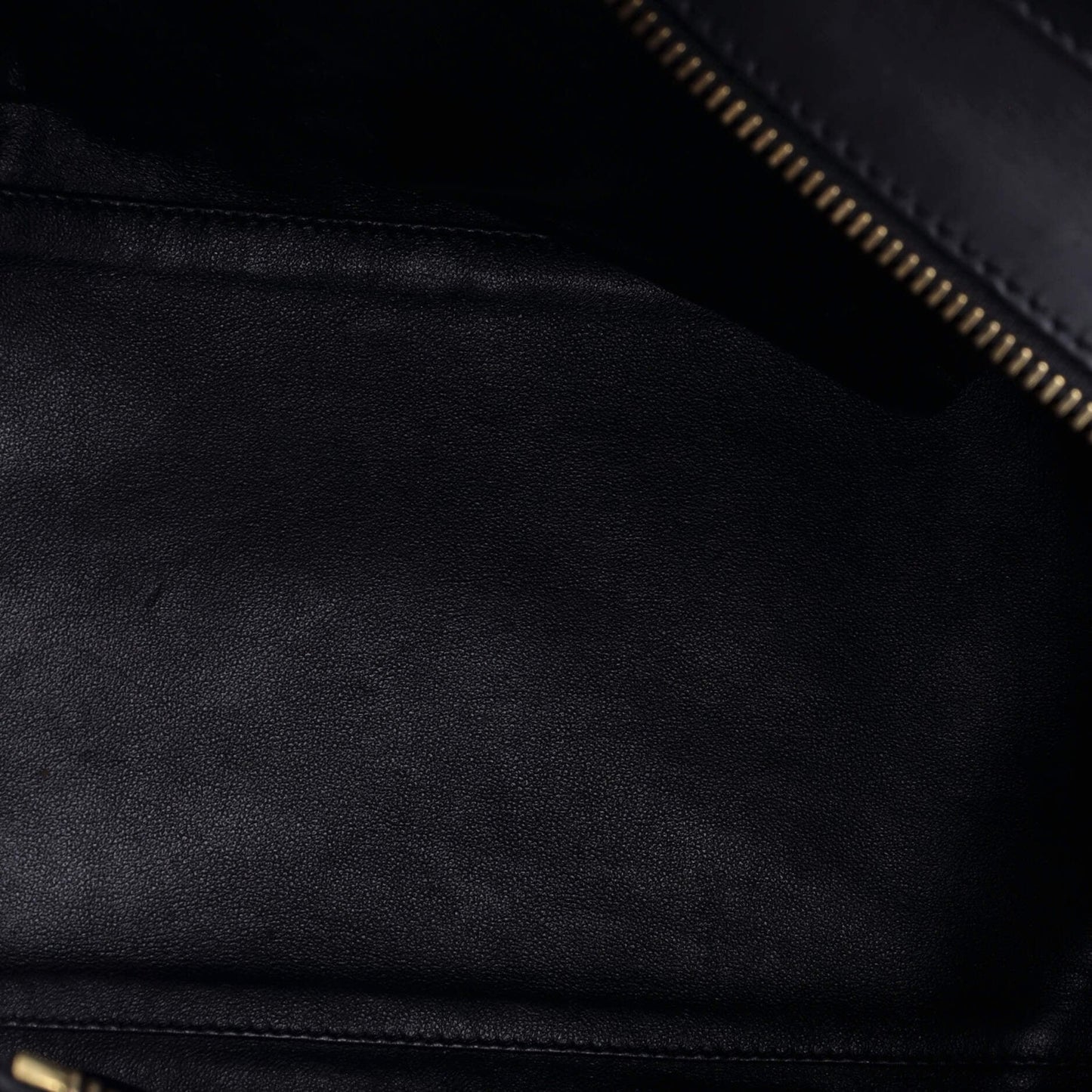 Celine Luggage Bag Printed Canvas And Leather Mini