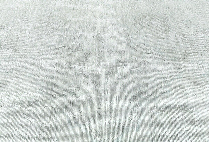 Distressed Antique Oriental Rug Muted Color