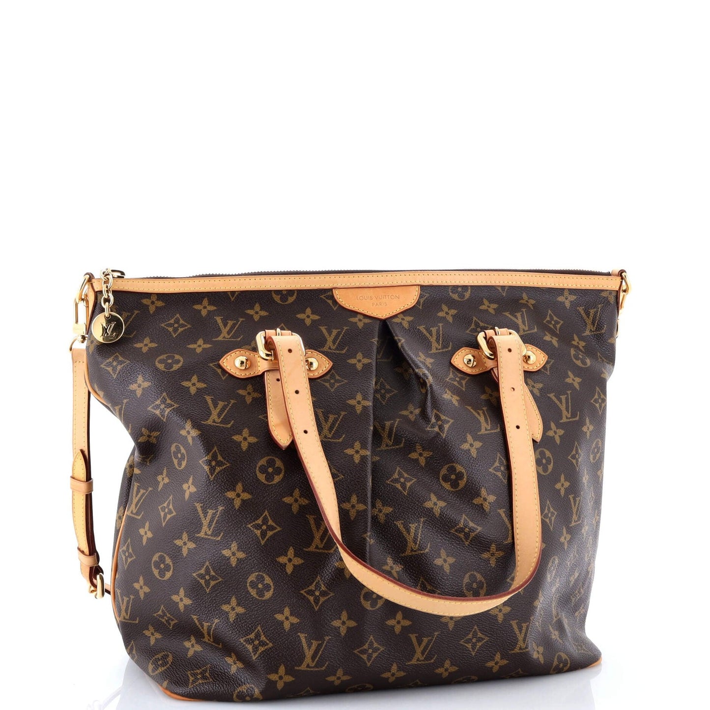 Louis Vuitton Palermo Handbag Monogram Canvas Gm