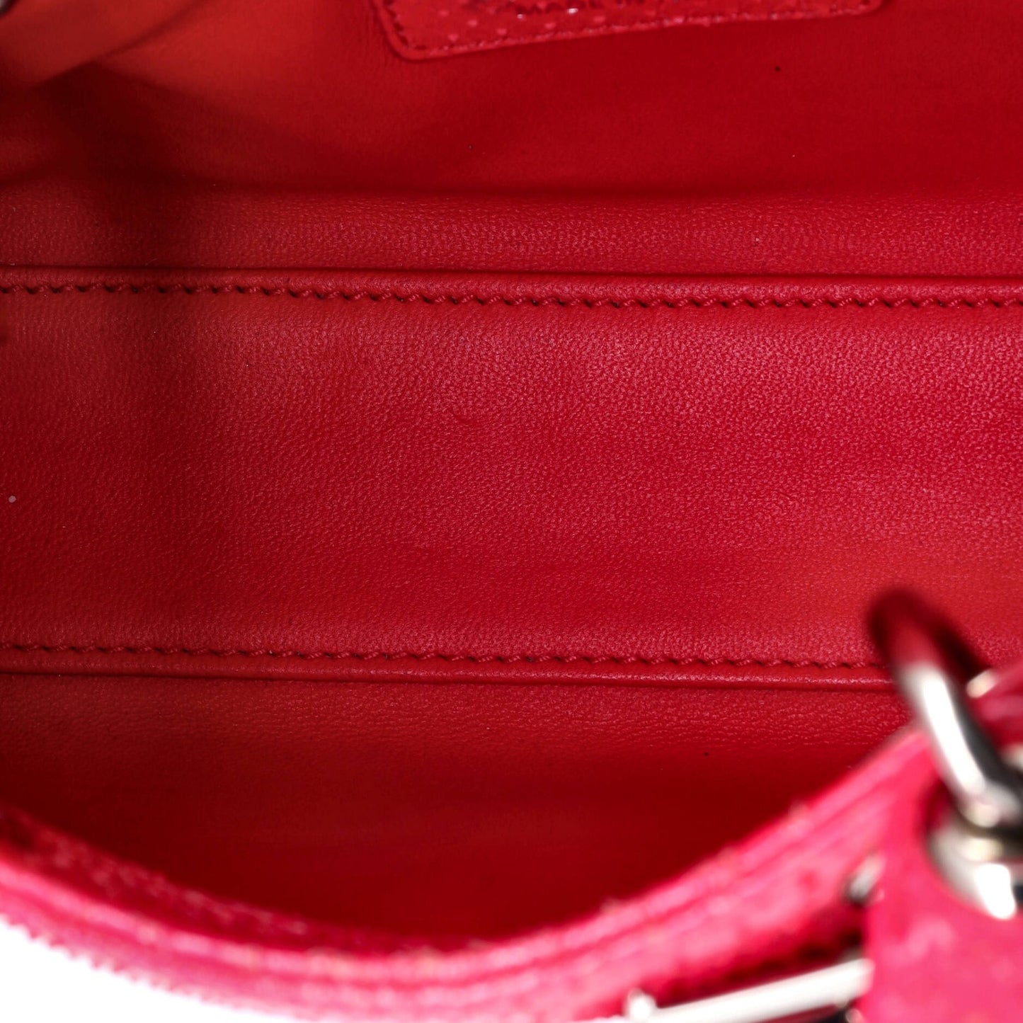 Christian Dior Lady Dior Bag Python Small