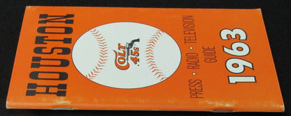 1963 Houston Colt .45S Media/Press Guide 188799