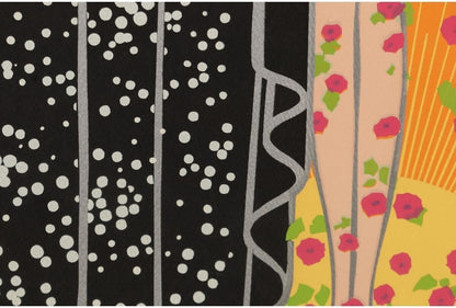 Erte "Printemps" Embossed Color Serigraph