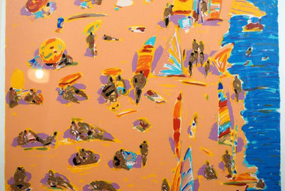 Ken Done (Australian) "Beach" Signed Original
