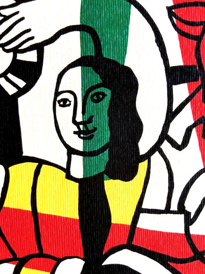 Fernand Lger Lithograph 1962 Numbered Maeght Signed Joan Mir