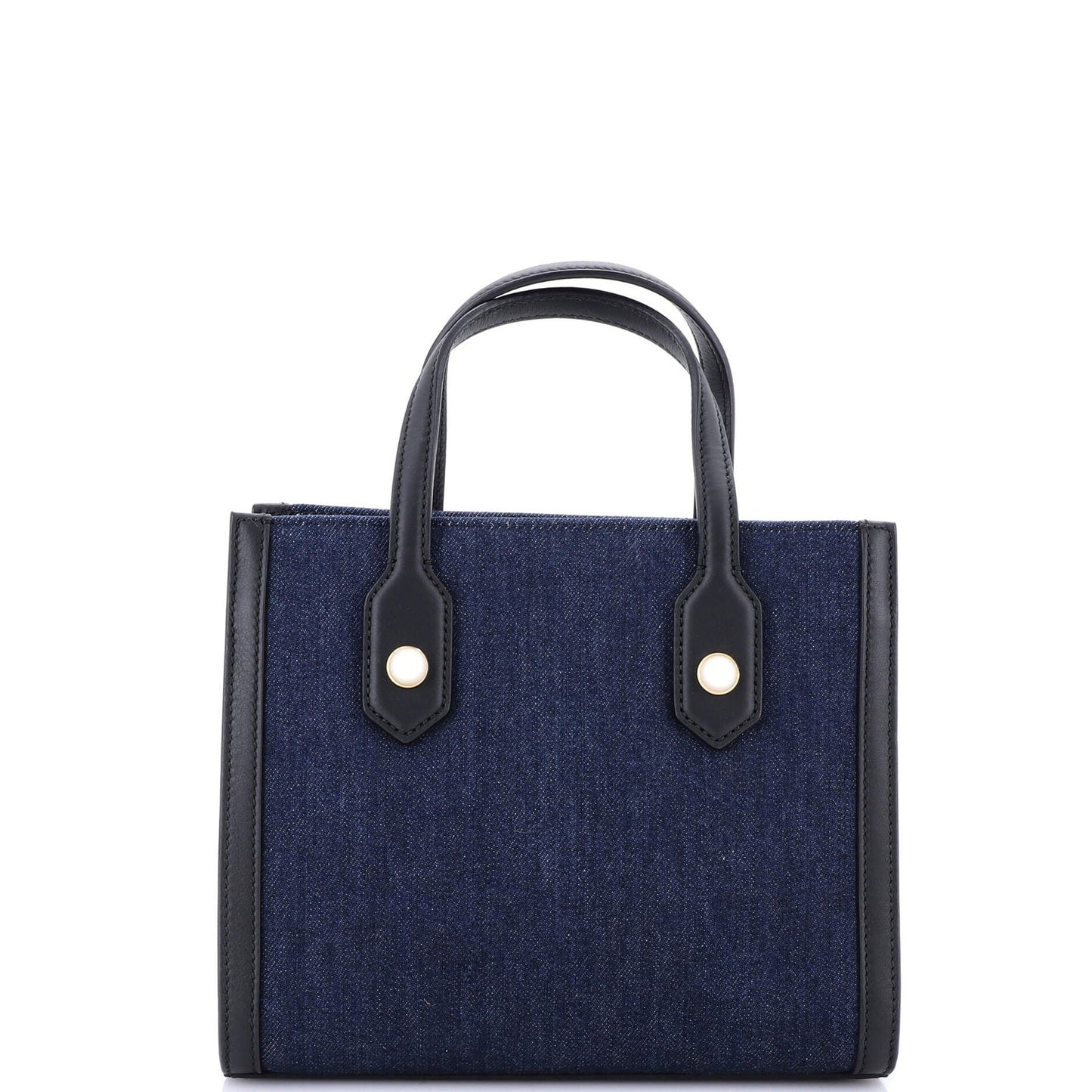 Gucci Tiger Pearl Tote Embroidered Denim Medium