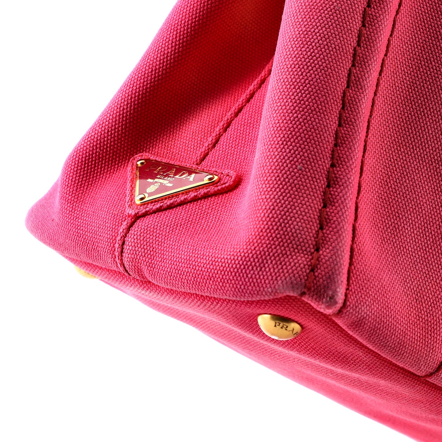 Prada Canapa Tote Canvas Mini