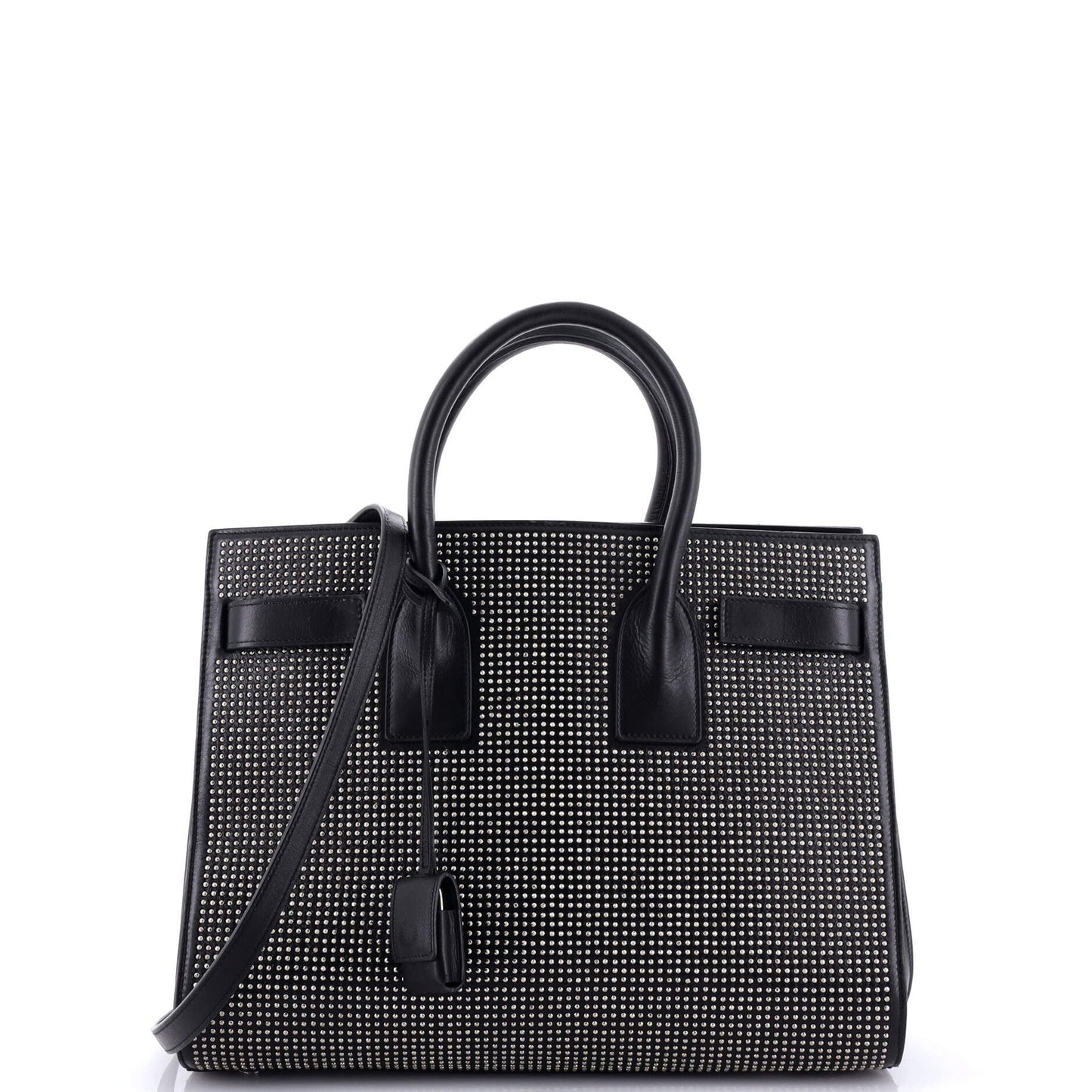 Saint Laurent Sac De Jour Bag Studded Leather Small