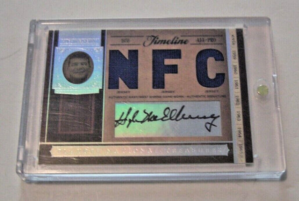 Hugh Mcelhenny National Treasures Game Used