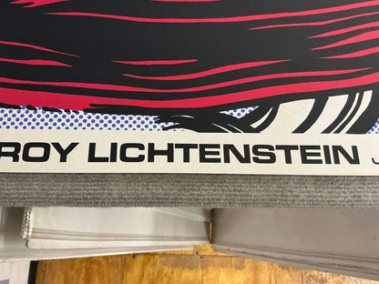 Roy Lichtenstein Brushstrokes At Pasadena Art Museum " Serigraph Po