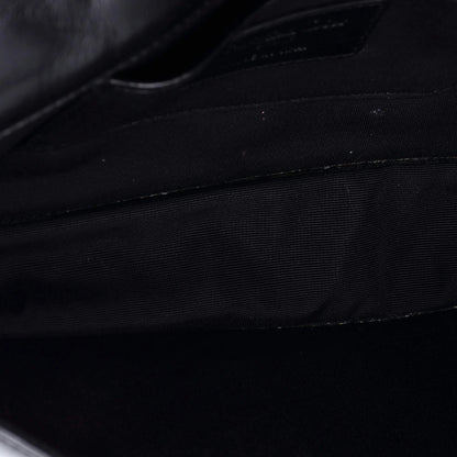 Christian Dior Lady Dior Convertible Chain Clutch Cannage Quilt Leather Long