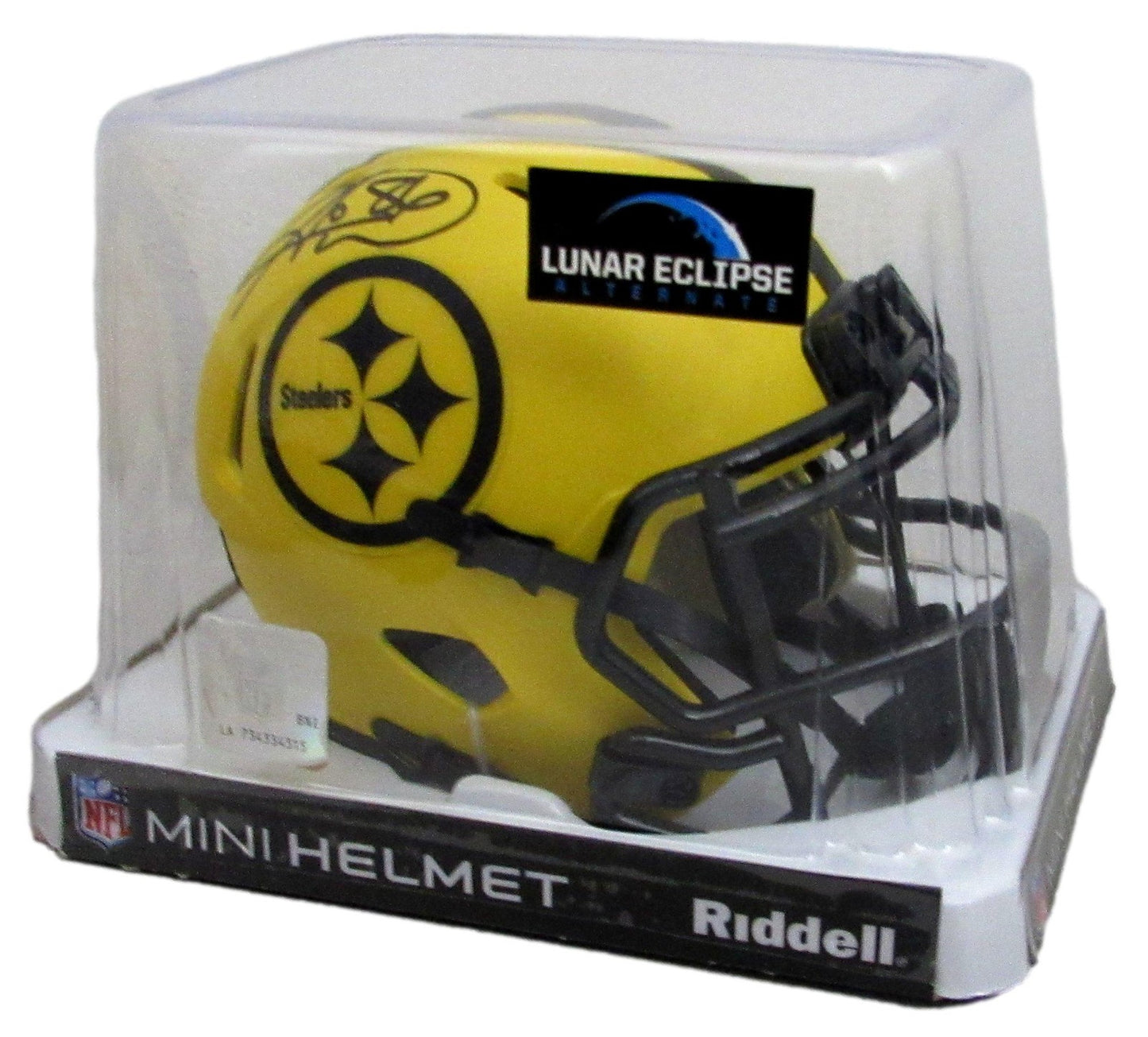 Hines Ward Signed/Auto Lunar Eclipse Mini Helmet Steelers Beckett 204021