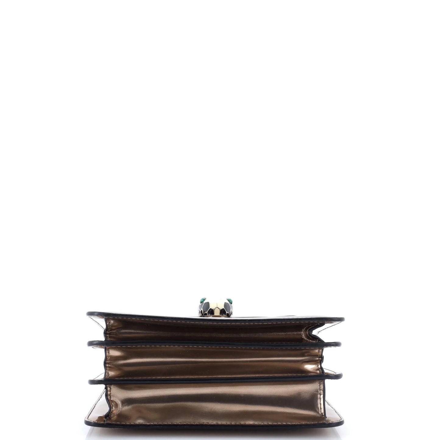 Bvlgari Serpenti Top Handle Bag Patent Small