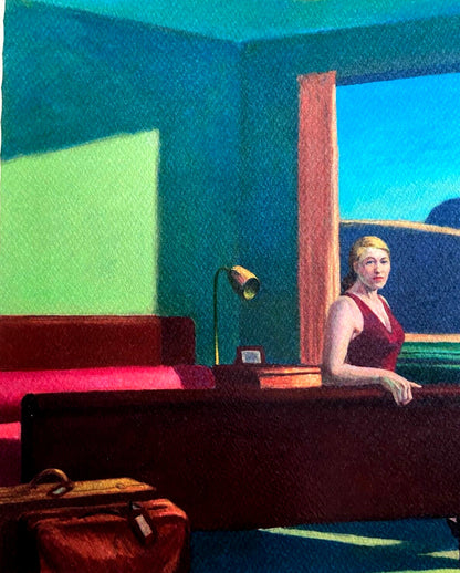 Edward Hopper, Lithograph Coa (Hand-Numbered Signed Limited)