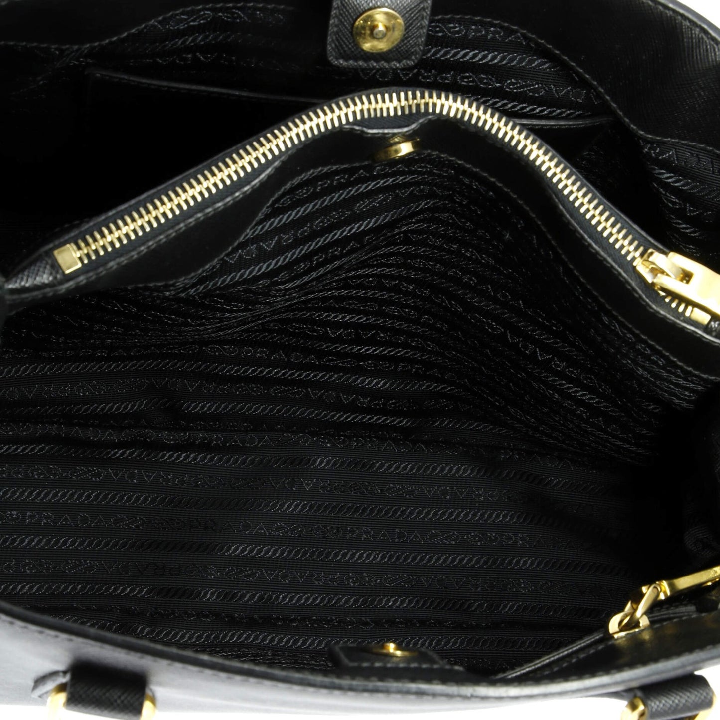 Prada Gardener'S Tote Saffiano Leather Medium