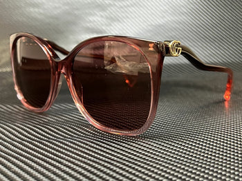 GUCCI GG1010S 004 Burgundy Cat Eye 60 mm Women's