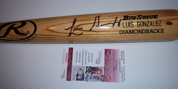Luis Gonzalez Diamondbacks 2001 Ws Champs Jsa/Coa