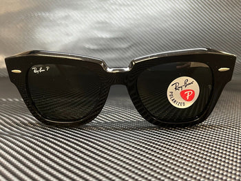 RAY BAN RB2186 901 58 Black Square 49 mm Unisex