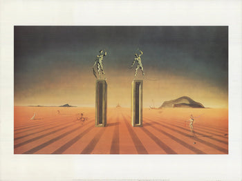 Salvador Dali The Two Harlequins 