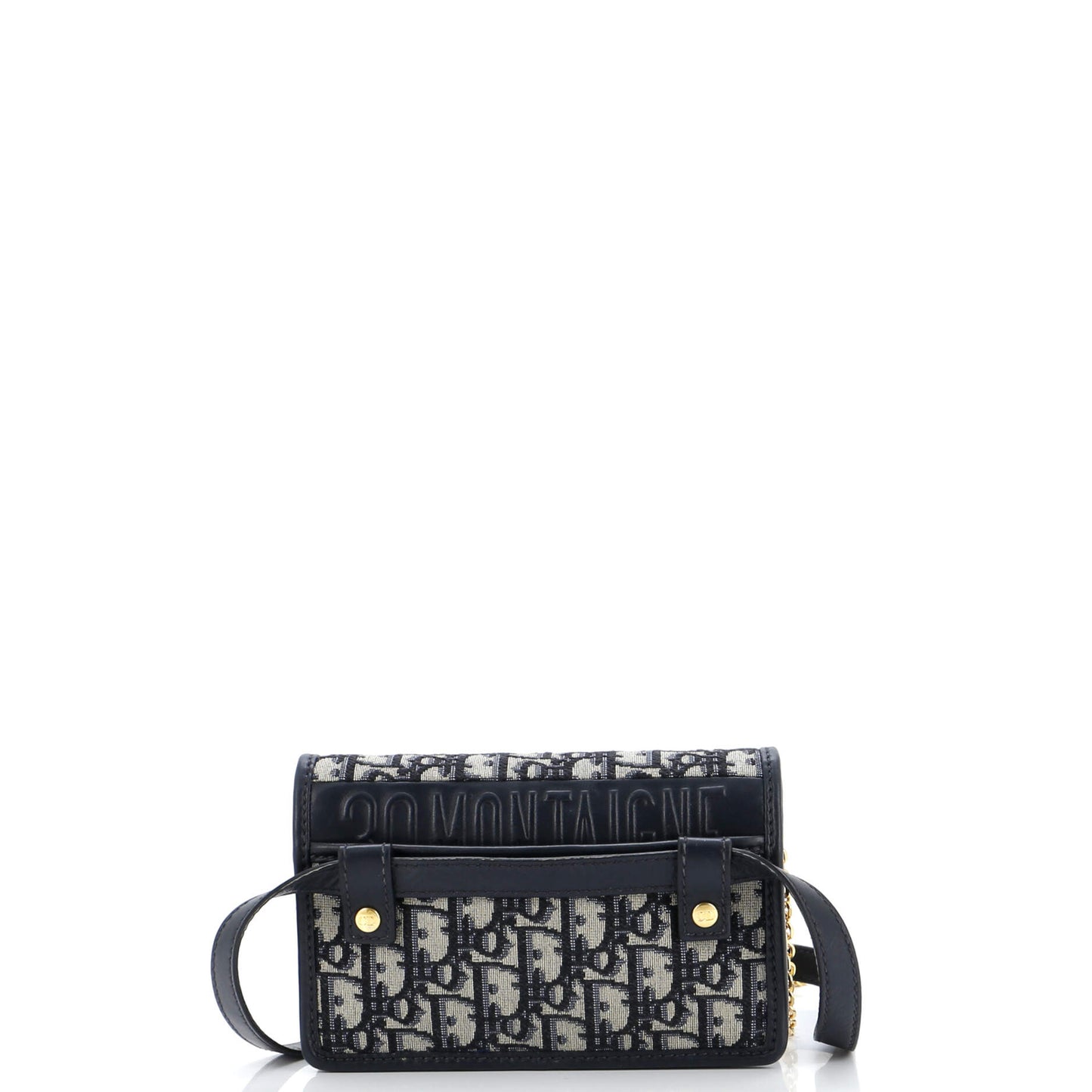 Christian Dior 30 Montaigne 2-In-1 Pouch Oblique Canvas