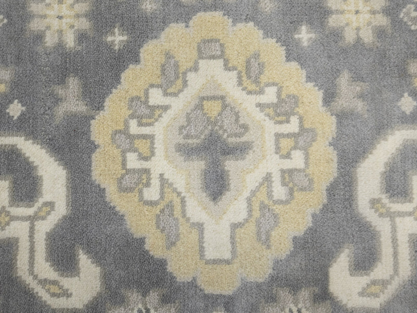 Handmade Oushak Chobi Oriental Rug Muted Floral Design Oversized 9X18 Carpet