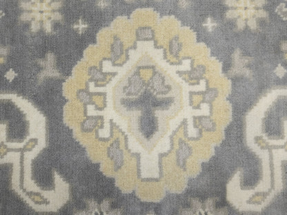 Handmade Oushak Chobi Oriental Rug Muted Floral Design Oversized 9X18 Carpet