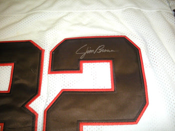 Jim Brown Cleveland Browns W/Coa Signed Official
