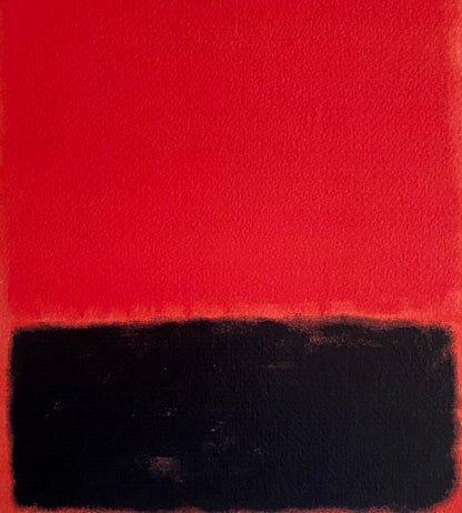 Mark Rothko Lithograph Coa Signed Numbered Limited 180 Ex Stamp