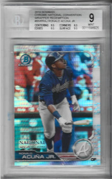 Ronald Acuna Jr 2019 Bowman Chrome National