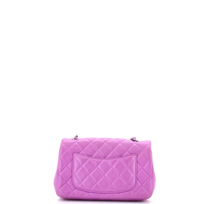 Chanel Classic Single Flap Bag Quilted Lambskin Mini