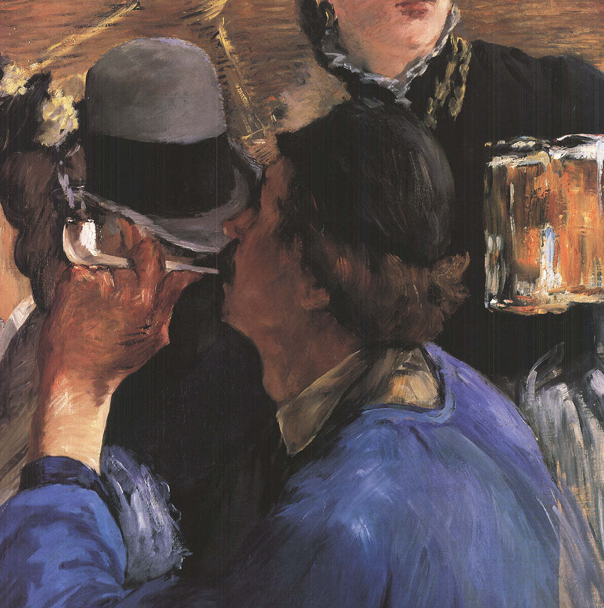 Edouard Manet The Waitress " Offset Lithograph Impressionism