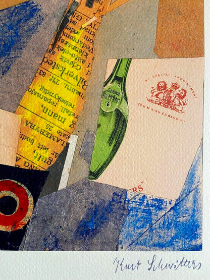 Kurt Schwitters Lithograph 180Ex