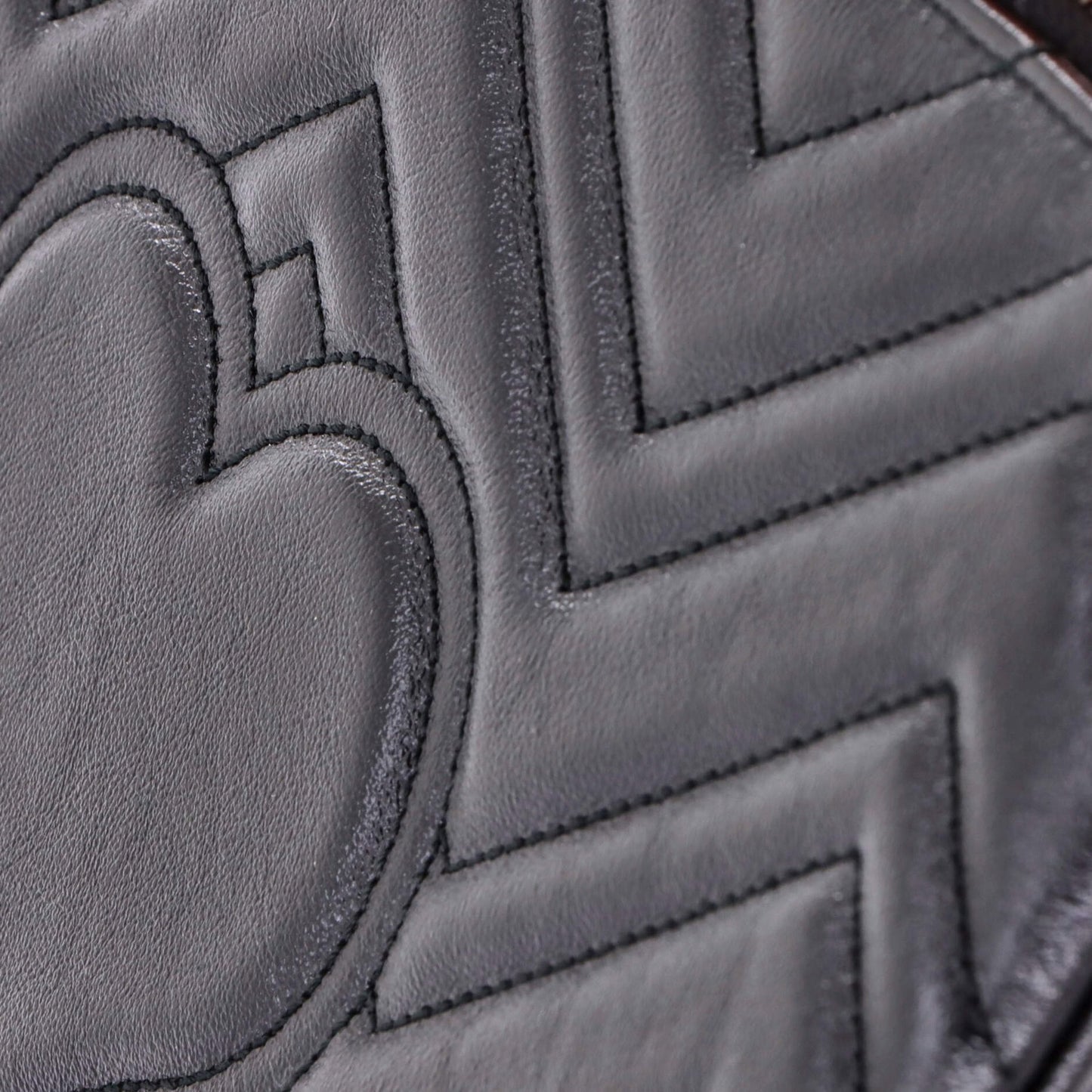 Gucci Gg Marmont Pouch Matelasse Leather